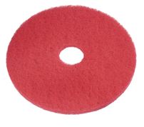 13" Buffing Floor Pad, Red 5/CS   